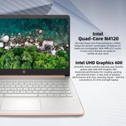 HP 14" Business Laptop,Intel Celeron N4120,16GB RAM,384GB Storage128GB
