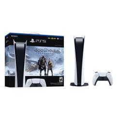 Sony PlayStation 5 Console, Digital Edition 825GB – God of War Ragnarö