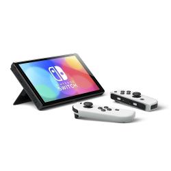 Nintendo Switch OLED Model with White and Black Joy-Con