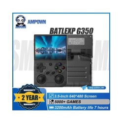 AMPOWN G350 Portable Game Console 3.5 Inch IPS Handheld Game Players R