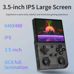 AMPOWN G350 Portable Game Console 3.5 Inch IPS Handheld Game Players R