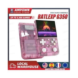 BATLEXP G350 Handheld Game Console 3.5'' IPS Screen Linux System Dual 