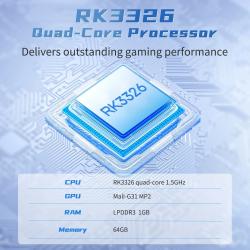 BATLEXP G350 Handheld Game Console 3.5'' IPS Screen Linux System Dual 