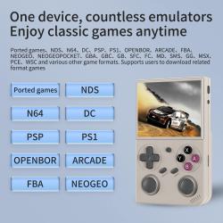 BATLEXP G350 Handheld Game Console 3.5'' IPS Screen Linux System Dual 