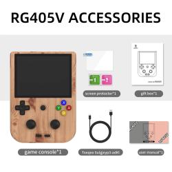 ANBERNIC RG405V Video Handheld Game Console 4" IPS HD Touch Screen And
