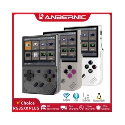 ANBERNIC RG35XX Plus Retro Handheld Game Console Linux 64bit 5000+ Cla