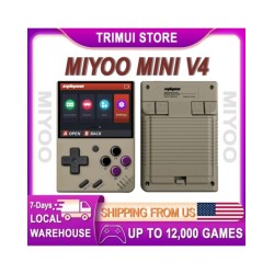 Miyoo Mini V4 Handheld Game Console Retroarch 2.8-inch IPS Screen 1900