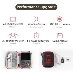 Miyoo Mini V4 Handheld Game Console Retroarch 2.8-inch IPS Screen 1900