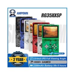AMPOWN Anbernic RG35XXSP Folding 3.5'' IPS Linux OS Portable Video Gam
