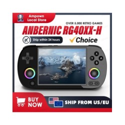 ANBERNIC RG40XX H Handheld Game Console 4'' Screen Linux System Joysti