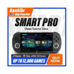 Trimui Smart Pro Handheld Game Console 4.96''IPS Screen Linux System J