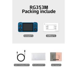 ANBERNIC RG353M Handheld Game Console Aluminium Alloy CNC Support Dual
