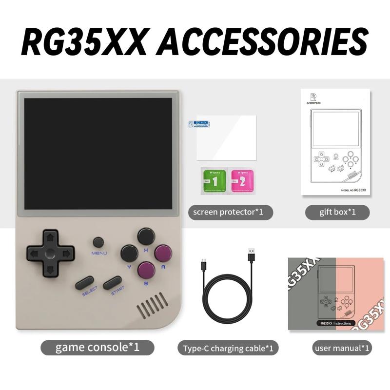ANBERNIC RG35XX Handheld Game Console H700 Processor 3.5'' IPS Screen 