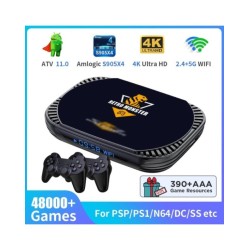 Retro Video Game Console For PS1/PSP/N64/DC/SS/MAME/CD Amlogic S905X4 