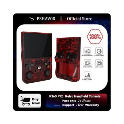 R36S RPO Retro 128G Handheld Game Console Linux System 3.5 Inch IPS Sc