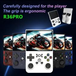 R36S RPO Retro 128G Handheld Game Console Linux System 3.5 Inch IPS Sc