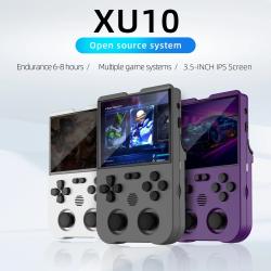 Ampown XU10 Handheld Game Console 3.5" IPS Screen 3000mAh Battery Linu