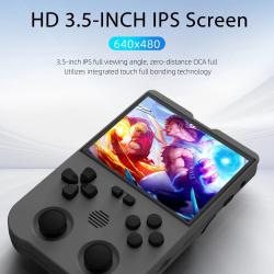 Ampown XU10 Handheld Game Console 3.5" IPS Screen 3000mAh Battery Linu
