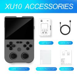 Ampown XU10 Handheld Game Console 3.5" IPS Screen 3000mAh Battery Linu