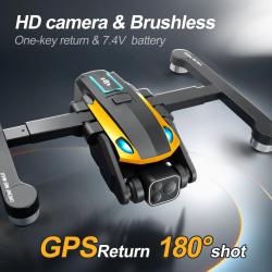 M8 Pro Drone Quadcopter Remote Control Handle Four Axis Aircraft HD 6K