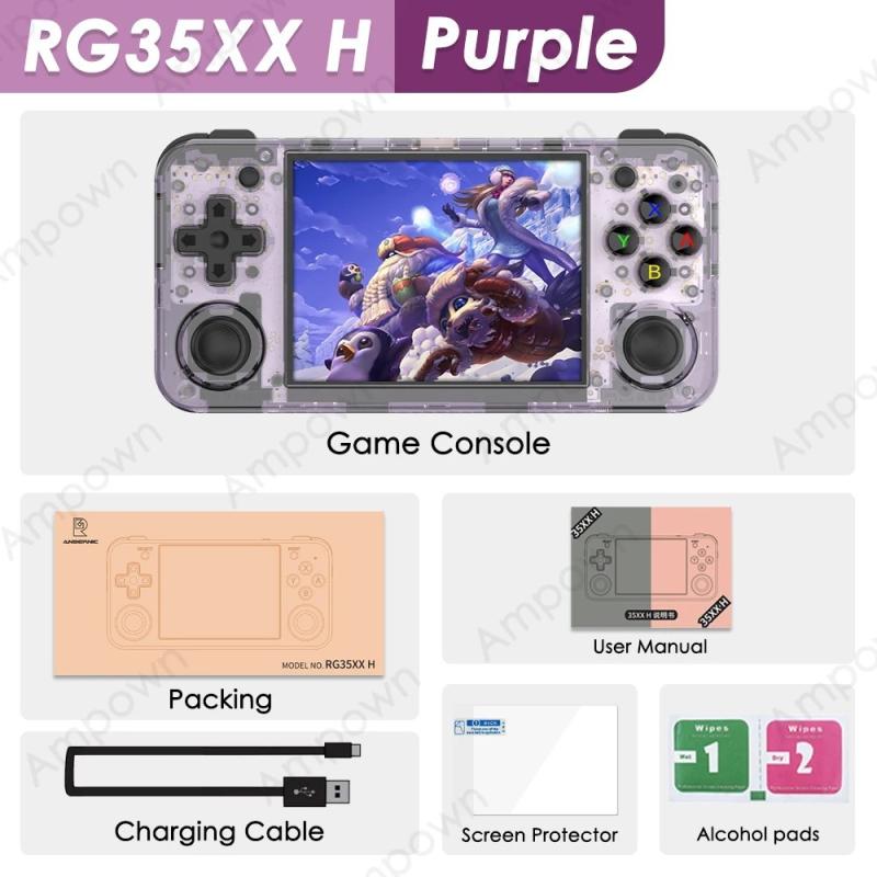 ANBERNIC RG35XX H Handheld Game Console 3.5''IPS Screen HDMI Output Li