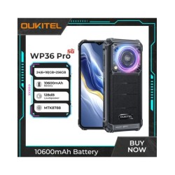 Oukitel WP36 Pro Rugged Smartphone Android 128dB Speaker 10600mAh Batt