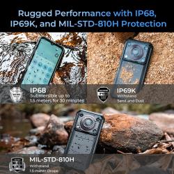 Oukitel WP36 Pro Rugged Smartphone Android 128dB Speaker 10600mAh Batt