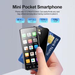 SERVO 16Max Android Mini Smartphone 4G LTE 128GB ROM Power Bank Face U