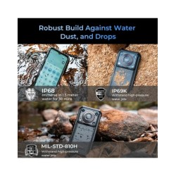 Oukitel WP36 Rugged Machine 16GB 128GB Android 13 6.52" HD Display 13M