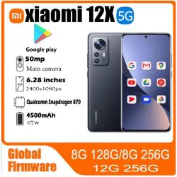 Xiaomi 12X 5G Smartphone Global Firmware Qualcomm Snapdragon 870 50MP 