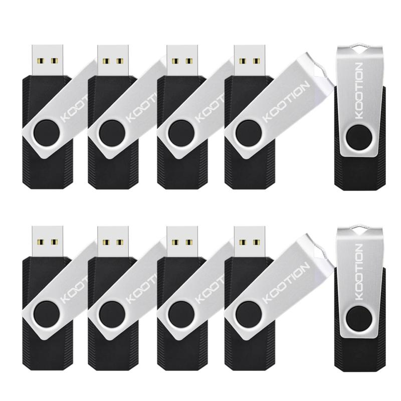 KOOTION 10pcs U666 Pen Drive USB 2.0 3.0 360°Rotate High Speed Flash D