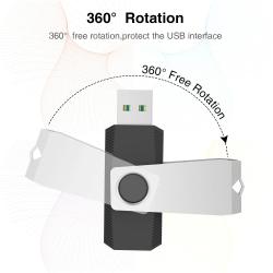 KOOTION 10pcs U666 Pen Drive USB 2.0 3.0 360°Rotate High Speed Flash D