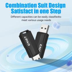 Eaget 10pcs Pack USB Pendrive USB 2.0 Flash Drive Key Memory Stick 8GB