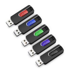 KOOTION U200 5pcs/lot Color Pen Drive 64GB 32GB 16GB 4GB 2GB 1GB Flash