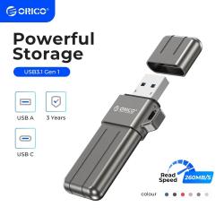 ORICO 256GB USB 3.2 Pen Drive 260MB/S Aluminum USB Flash Drive 128GB 6