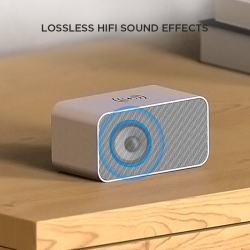 in-1 Hi-Fi Bluetooth Speaker with Wireless Charger – Sleek, Portable, High Volume Sound B83 for Universal