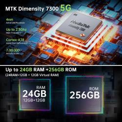 Unihertz Jelly Max 5G Mini Smartphone Android 14 Dimensity 7300 CPU 12