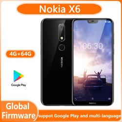 Nokia X6 4G Smartphone Android smartphone full screen dual-card dual s