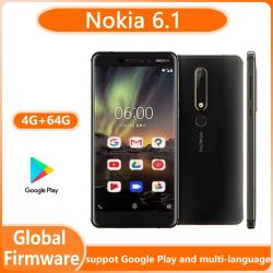 Nokia 6.1 4G Smartphone 5.5" 3GB 32GB ROM 16MP camera Single SIM Finge
