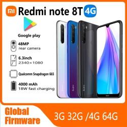 Xiaomi Redmi Note 8T 4G Global firmware 6.3inch Qualcomm Snapdragon 66