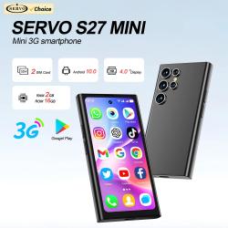 SERVO S27 Mini Android Little Smartphone 3G WCDMA 16GB ROM Play Store 