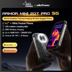 【World Premiere】Ulefone Armor Mini 20T Pro 5G 4.7" Display Rugged Phon