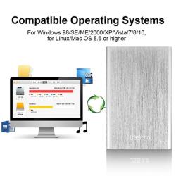 2.5 Inch Metal External Hard Disk Portable USB 3.0 Mobile Hard Drive 1