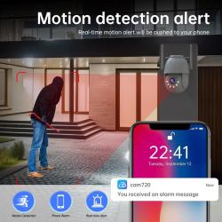 JOOAN 3MP 2MP HD Wifi PTZ Camera Outdoor Security IP Camera 5x Zoom Au