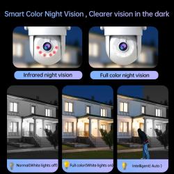 JOOAN 3MP 2MP HD Wifi PTZ Camera Outdoor Security IP Camera 5x Zoom Au