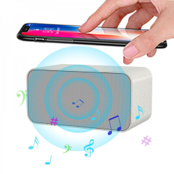 Altavoz Bluetooth de alta fidelidad en 1 con cargador inalámbrico