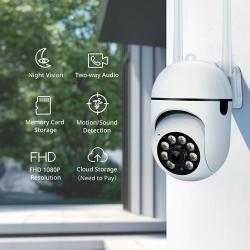 2PC Ease Life APP Wireless 1080P HD Indoor/Outdoor WiFi Security Camer