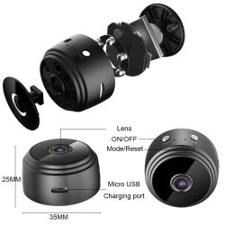 1080P 2.4G Wireless WiFi Camera Night Vision Motion Detection 360 Degr
