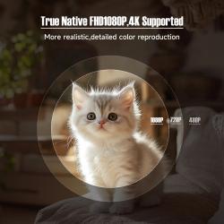 Magcubic Native 1080P 650ANSI 4K Android11 L018 Projector With Auto Ke