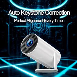 Projector 4K Native HD 1080P Dual Wifi6 Cinema Portable Projetor Built
